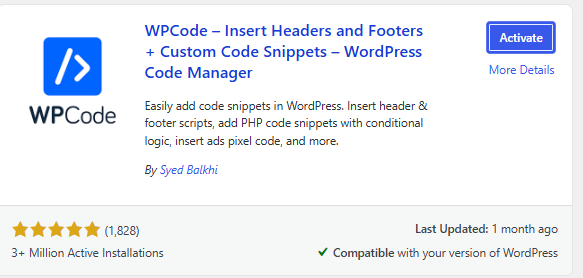 Code Add Plugin 1